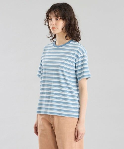 MACKINTOSH PHILOSOPHY / マッキントッシュ フィロソフィー カットソー | GREY LABEL マルチボーダーカットソー | 詳細6