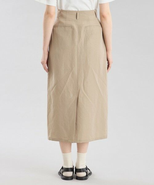 MACKINTOSH PHILOSOPHY / マッキントッシュ フィロソフィー ロング・マキシ丈スカート | GREY LABEL リネンナイロンスカート | 詳細8