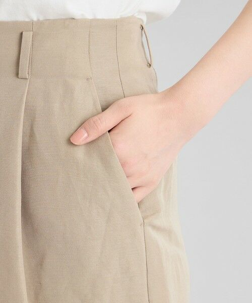 MACKINTOSH PHILOSOPHY / マッキントッシュ フィロソフィー ロング・マキシ丈スカート | GREY LABEL リネンナイロンスカート | 詳細9