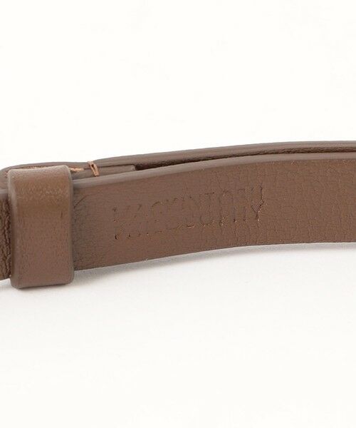 MACKINTOSH PHILOSOPHY / マッキントッシュ フィロソフィー ベルト・サスペンダー | ビットバックルスライドベルト | 詳細4