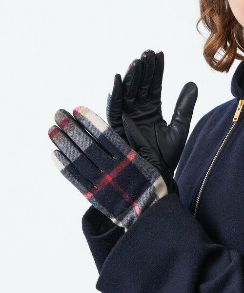 MACKINTOSH PHILOSOPHY / マッキントッシュ フィロソフィー 手袋 | ハウスチェックグローブ | 詳細1