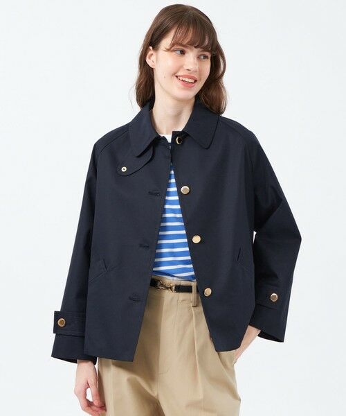 MACKINTOSH PHILOSOPHY/マッキントッシュ フィロソフィー 【WELBURY SHORT(ウェルベリーショート)】シャンブレーギャバジン ネイビー3 36 MACKINTOSH PHILOSOPHY/マッキントッシュ フィロソフィー 【WELBURY SHORT(ウェルベリーショート)】シャンブレーギャバジン ネイビー3 36