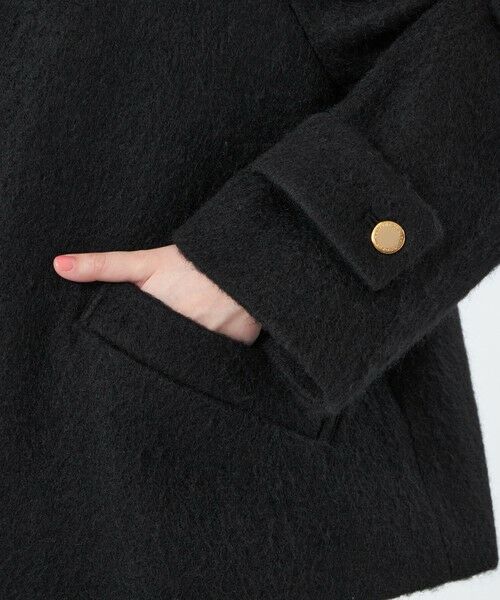 MACKINTOSH PHILOSOPHY / マッキントッシュ フィロソフィー その他アウター | 【WELBURY NO COLLAR SHORT(ウェルベリーノーカラーショート)】ウールシャギー製 | 詳細7