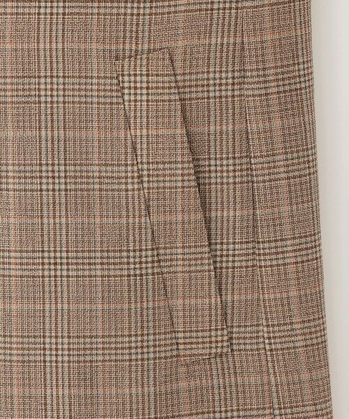 MACKINTOSH PHILOSOPHY / マッキントッシュ フィロソフィー ノーカラージャケット | バスケットチェックテーラードジレ | 詳細4