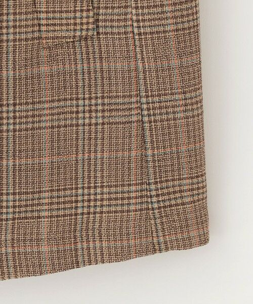 MACKINTOSH PHILOSOPHY / マッキントッシュ フィロソフィー ノーカラージャケット | バスケットチェックテーラードジレ | 詳細5