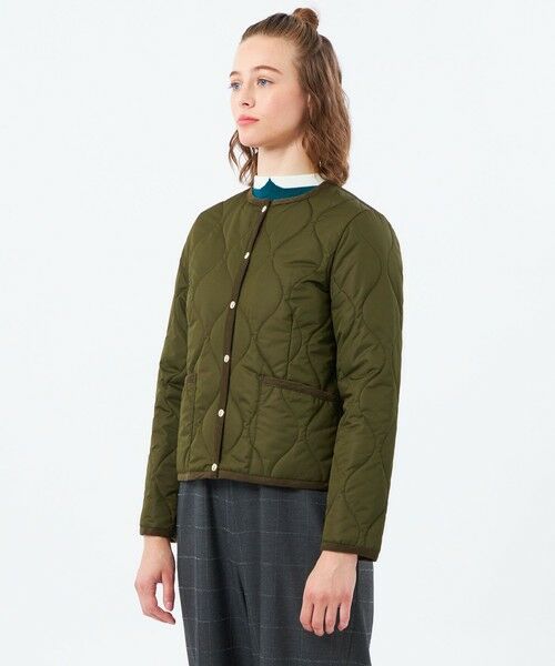 MACKINTOSH PHILOSOPHY / マッキントッシュ フィロソフィー ノーカラージャケット | 【WEB&一部店舗限定】キルティングショート | 詳細4