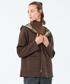 MACKINTOSH PHILOSOPHY / マッキントッシュ フィロソフィー ブルゾン | ハウスチェックダンボールコーディガン ミドル