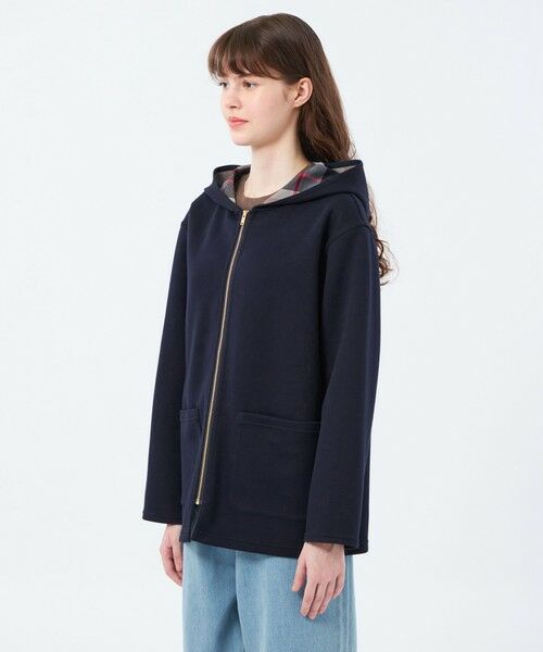 MACKINTOSH PHILOSOPHY / マッキントッシュ フィロソフィー ブルゾン | ハウスチェックダンボールコーディガン ミドル | 詳細4