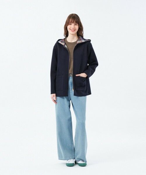 MACKINTOSH PHILOSOPHY / マッキントッシュ フィロソフィー ブルゾン | ハウスチェックダンボールコーディガン ミドル | 詳細1