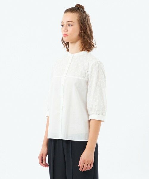 MACKINTOSH PHILOSOPHY / マッキントッシュ フィロソフィー シャツ・ブラウス | フラワーレースブラウス | 詳細4