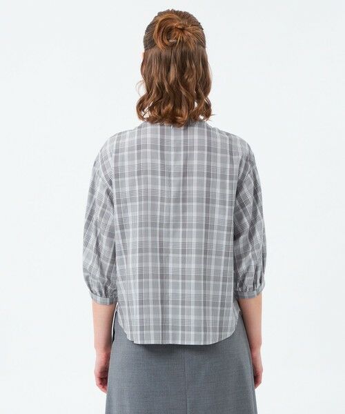 MACKINTOSH PHILOSOPHY / マッキントッシュ フィロソフィー シャツ・ブラウス | フロントギャザーチェックブラウス | 詳細5