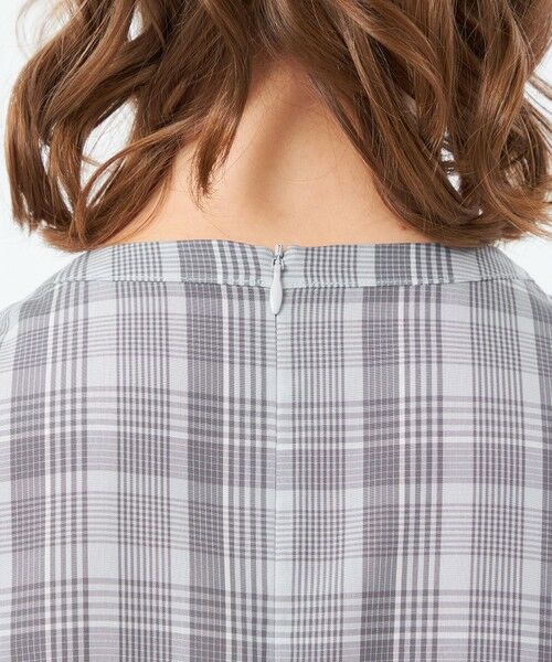 MACKINTOSH PHILOSOPHY / マッキントッシュ フィロソフィー シャツ・ブラウス | フロントギャザーチェックブラウス | 詳細6