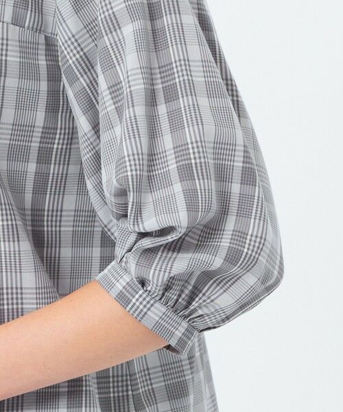 MACKINTOSH PHILOSOPHY / マッキントッシュ フィロソフィー シャツ・ブラウス | フロントギャザーチェックブラウス | 詳細7