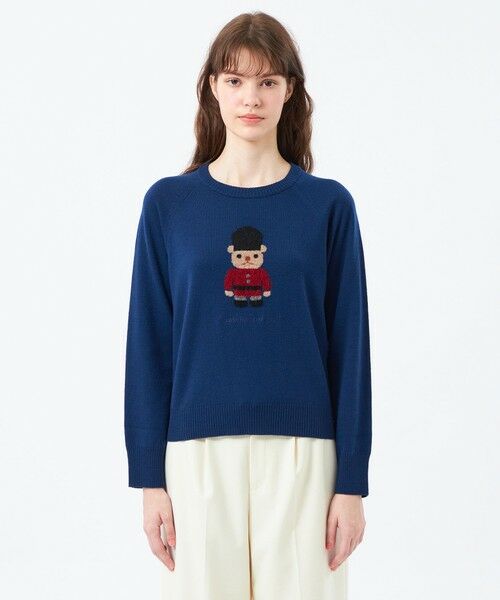 MACKINTOSH PHILOSOPHY / マッキントッシュ フィロソフィー ニット・セーター | バッキンガムベア BIG BEAR | 詳細3