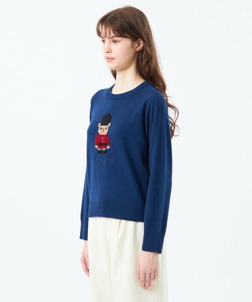 MACKINTOSH PHILOSOPHY / マッキントッシュ フィロソフィー ニット・セーター | バッキンガムベア BIG BEAR | 詳細4