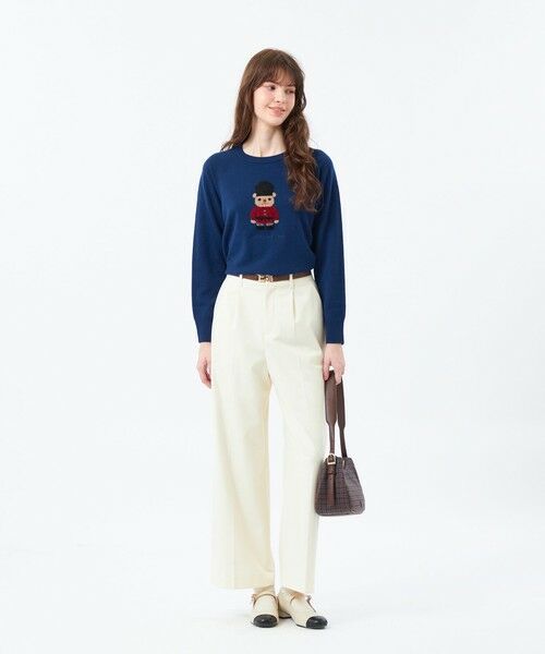 MACKINTOSH PHILOSOPHY / マッキントッシュ フィロソフィー ニット・セーター | バッキンガムベア BIG BEAR | 詳細1