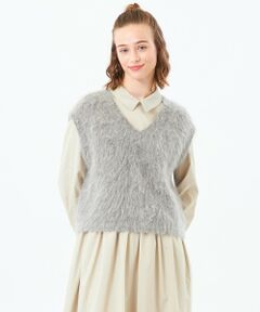 MACKINTOSH PHILOSOPHY / マッキントッシュ フィロソフィー ニット・セーター | アルパカシャギーニットベスト