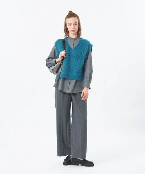 MACKINTOSH PHILOSOPHY / マッキントッシュ フィロソフィー ニット・セーター | アルパカシャギーニットベスト | 詳細3