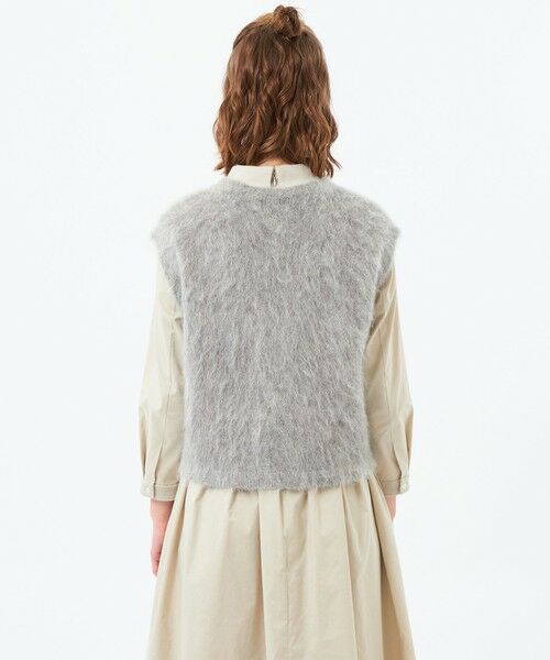 MACKINTOSH PHILOSOPHY / マッキントッシュ フィロソフィー ニット・セーター | アルパカシャギーニットベスト | 詳細6