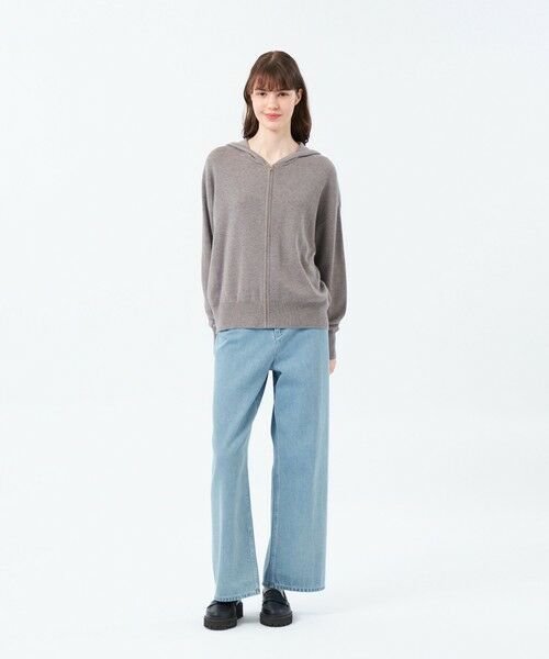 MACKINTOSH PHILOSOPHY / マッキントッシュ フィロソフィー ニット・セーター | 【WEB&一部店舗限定】ニットパーカー | 詳細1