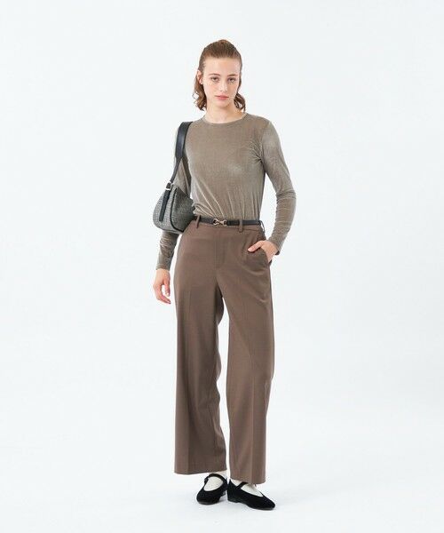 MACKINTOSH PHILOSOPHY / マッキントッシュ フィロソフィー カットソー | シアーベロアロングスリーブ | 詳細3