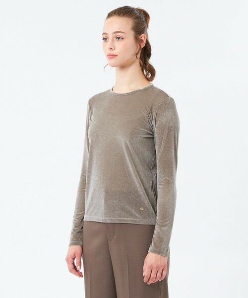 MACKINTOSH PHILOSOPHY / マッキントッシュ フィロソフィー カットソー | シアーベロアロングスリーブ | 詳細5