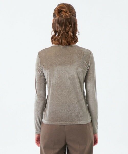 MACKINTOSH PHILOSOPHY / マッキントッシュ フィロソフィー カットソー | シアーベロアロングスリーブ | 詳細6