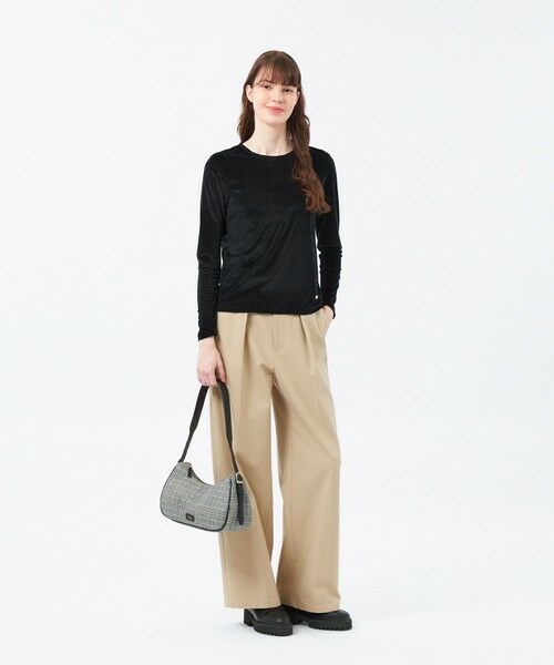 MACKINTOSH PHILOSOPHY / マッキントッシュ フィロソフィー カットソー | シアーベロアロングスリーブ | 詳細2