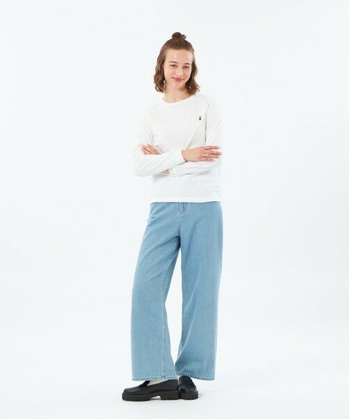 MACKINTOSH PHILOSOPHY / マッキントッシュ フィロソフィー カットソー | 【WEB&一部店舗】バッキンガムベア ワッペンロンT | 詳細1