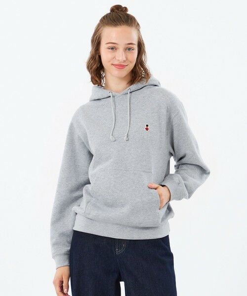 MACKINTOSH PHILOSOPHY/マッキントッシュ フィロソフィー 【WEB&一部店舗限定】バッキンガムベア ワッペンフーディー グレー3 38 MACKINTOSH PHILOSOPHY/マッキントッシュ フィロソフィー 【WEB&一部店舗限定】バッキンガムベア ワッペンフーディー グレー3 38