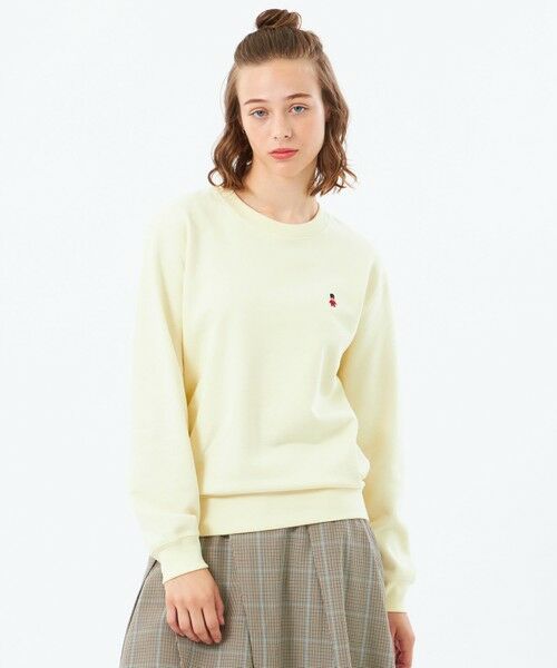 MACKINTOSH PHILOSOPHY/マッキントッシュ フィロソフィー 【WEB&一部店舗限定】バッキンガムベア クルーネックワンポイントスウェット イエロー1 38 MACKINTOSH PHILOSOPHY/マッキントッシュ フィロソフィー 【WEB&一部店舗限定】バッキンガムベア クルーネックワンポイントスウェット イエロー1 38