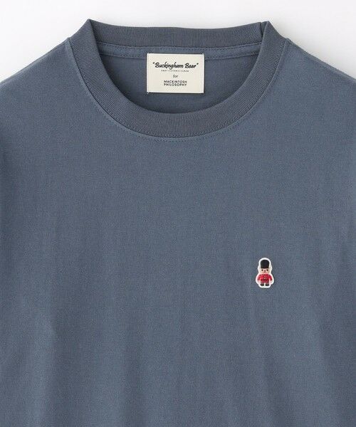 MACKINTOSH PHILOSOPHY / マッキントッシュ フィロソフィー カットソー | 【WEB&一部店舗限定】バッキンガムベア ワッペンＴシャツ | 詳細2