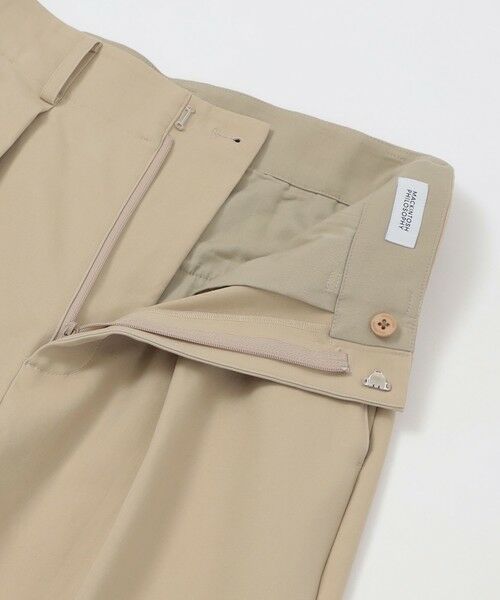 MACKINTOSH PHILOSOPHY / マッキントッシュ フィロソフィー その他パンツ | インタックワイドチノパンツ | 詳細7