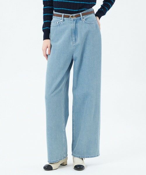 MACKINTOSH PHILOSOPHY / マッキントッシュ フィロソフィー その他パンツ | コットンワイドデニムパンツ(ブルー1)