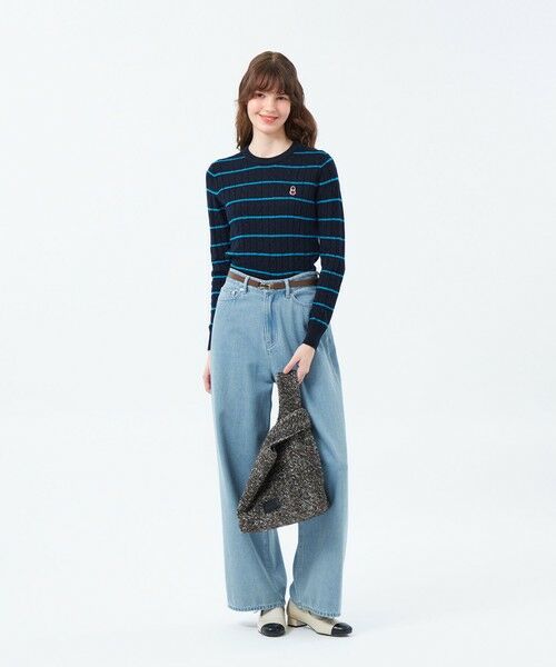 MACKINTOSH PHILOSOPHY / マッキントッシュ フィロソフィー その他パンツ | コットンワイドデニムパンツ | 詳細1