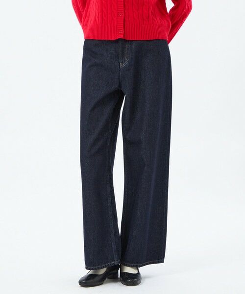 MACKINTOSH PHILOSOPHY / マッキントッシュ フィロソフィー その他パンツ | コットンワイドデニムパンツ(ネイビー3)