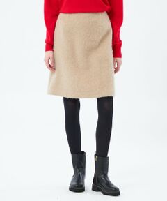 MACKINTOSH PHILOSOPHY / マッキントッシュ フィロソフィー ロング・マキシ丈スカート | ウールシャギーショートスカート