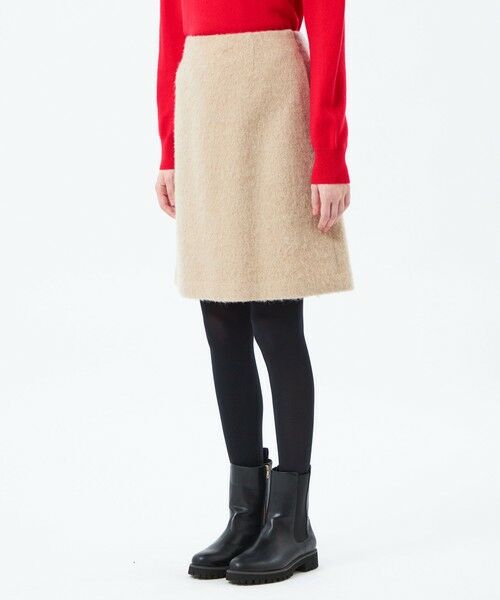 MACKINTOSH PHILOSOPHY / マッキントッシュ フィロソフィー ロング・マキシ丈スカート | ウールシャギーショートスカート | 詳細5