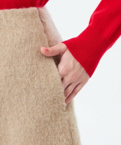 MACKINTOSH PHILOSOPHY / マッキントッシュ フィロソフィー ロング・マキシ丈スカート | ウールシャギーショートスカート | 詳細7