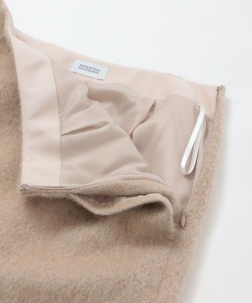 MACKINTOSH PHILOSOPHY / マッキントッシュ フィロソフィー ロング・マキシ丈スカート | ウールシャギーショートスカート | 詳細8