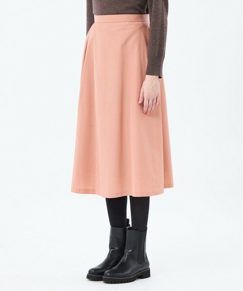 MACKINTOSH PHILOSOPHY / マッキントッシュ フィロソフィー ロング・マキシ丈スカート | グロッシーサイドドレープスカート | 詳細5