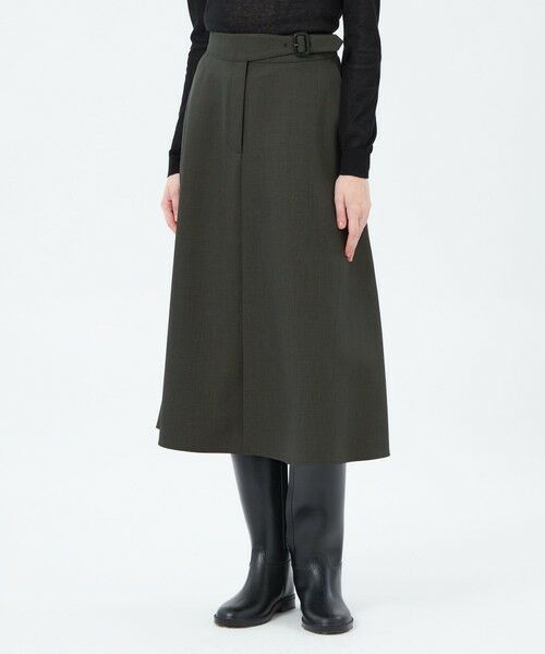 MACKINTOSH PHILOSOPHY/マッキントッシュ フィロソフィー ハイカウントグルカスカート チャコールグレー1 34