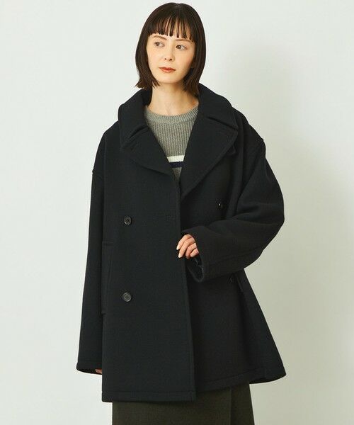 MACKINTOSH PHILOSOPHY / マッキントッシュ フィロソフィー その他アウター | GREY LABEL ショートPコート(ブラック1)