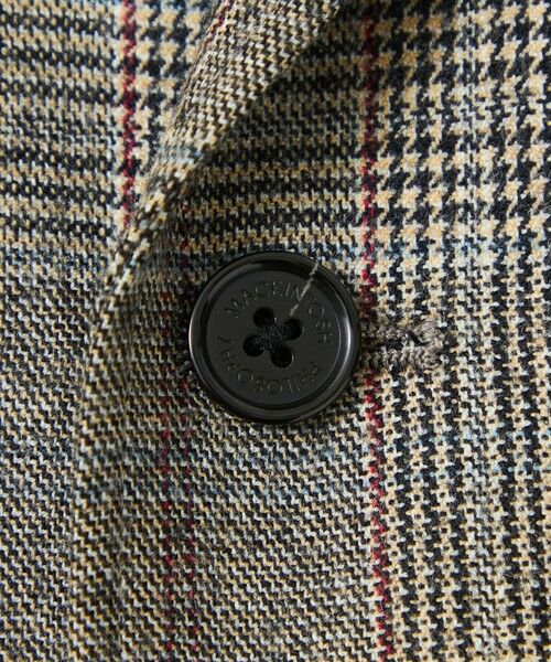 MACKINTOSH PHILOSOPHY / マッキントッシュ フィロソフィー ノーカラージャケット | GREY LABEL グレンチェックブレザー | 詳細7