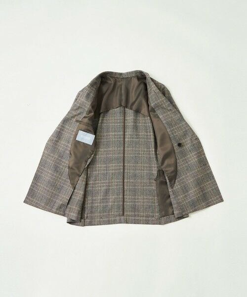 MACKINTOSH PHILOSOPHY / マッキントッシュ フィロソフィー ノーカラージャケット | GREY LABEL グレンチェックブレザー | 詳細8