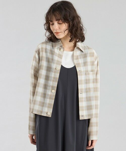 MACKINTOSH PHILOSOPHY/マッキントッシュ フィロソフィー GREY LABEL シアーチェックHARLTON ベージュ6 2 MACKINTOSH PHILOSOPHY/マッキントッシュ フィロソフィー GREY LABEL シアーチェックHARLTON ベージュ6 2