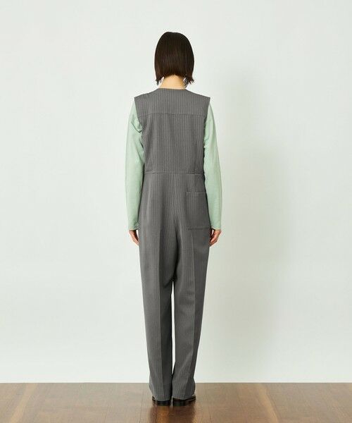 MACKINTOSH PHILOSOPHY / マッキントッシュ フィロソフィー ロング・マキシ丈ワンピース | GREY LABEL ノーカラージャンプスーツ | 詳細6