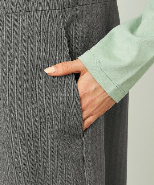 MACKINTOSH PHILOSOPHY / マッキントッシュ フィロソフィー ロング・マキシ丈ワンピース | GREY LABEL ノーカラージャンプスーツ | 詳細8