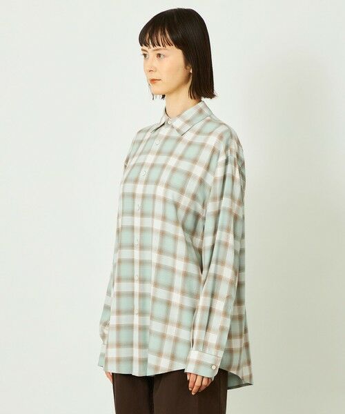 MACKINTOSH PHILOSOPHY / マッキントッシュ フィロソフィー シャツ・ブラウス | GREY LABEL オンブレチェックシャツ | 詳細5