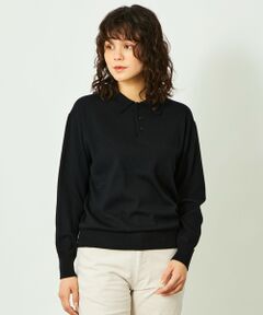 MACKINTOSH PHILOSOPHY / マッキントッシュ フィロソフィー ニット・セーター | GREY LABEL コットンウールニットポロ